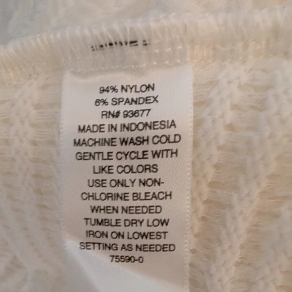 Nwt Worthington White Textured Women's Blouse Stretch Dress Casual Xlarge - Picture 7 of 8